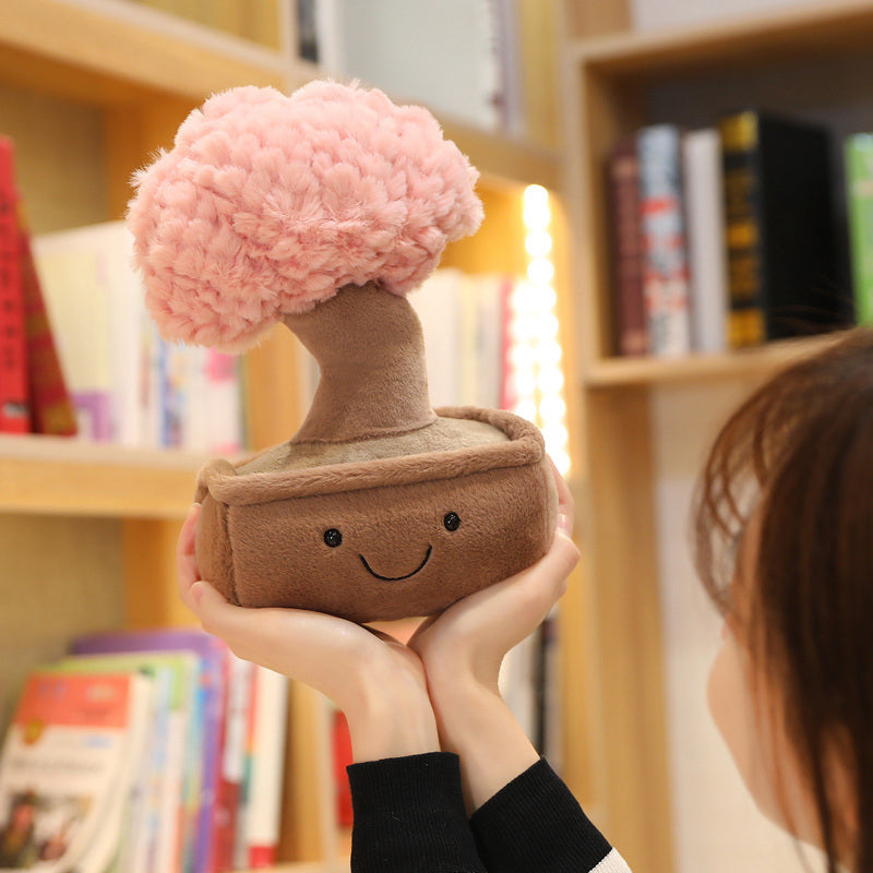 Adorable Mini Bonsai Tree Plush Companions