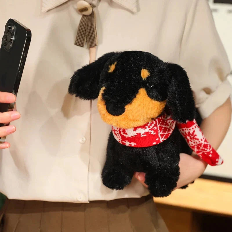 Adorable Dachshund Plush Toy – Perfectly Cuddly Sausage Dog Delight!