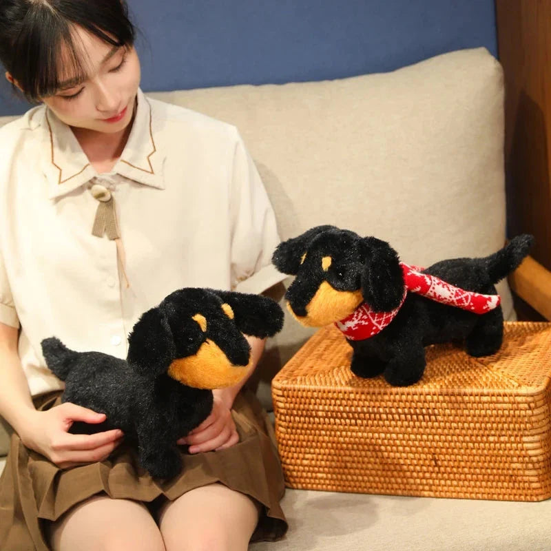 Adorable Dachshund Plush Toy – Perfectly Cuddly Sausage Dog Delight!