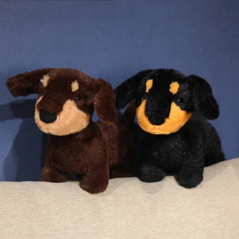 Adorable Dachshund Plush Toy – Perfectly Cuddly Sausage Dog Delight!
