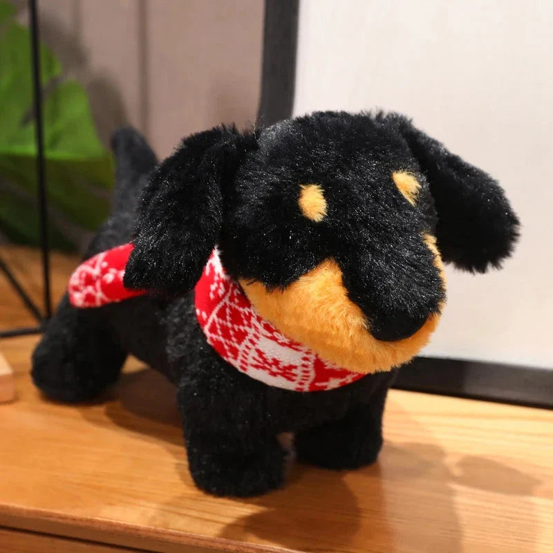 Adorable Dachshund Plush Toy – Perfectly Cuddly Sausage Dog Delight!