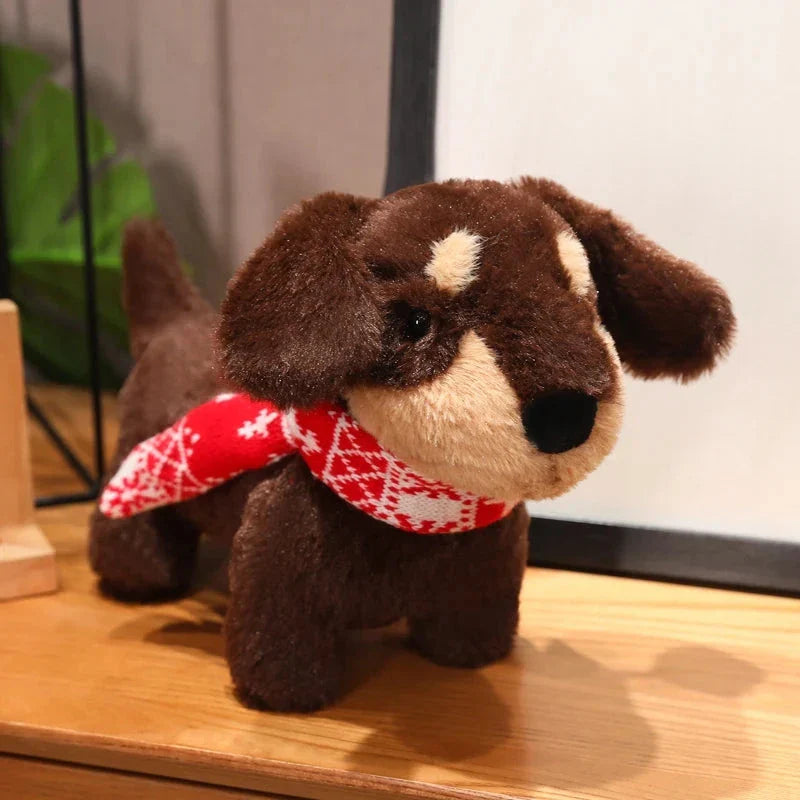 Adorable Dachshund Plush Toy – Perfectly Cuddly Sausage Dog Delight!