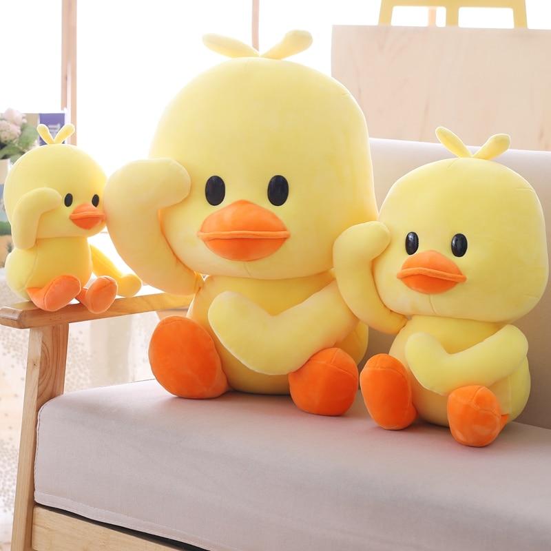 Dazzling Yellow Duck Plush Toy