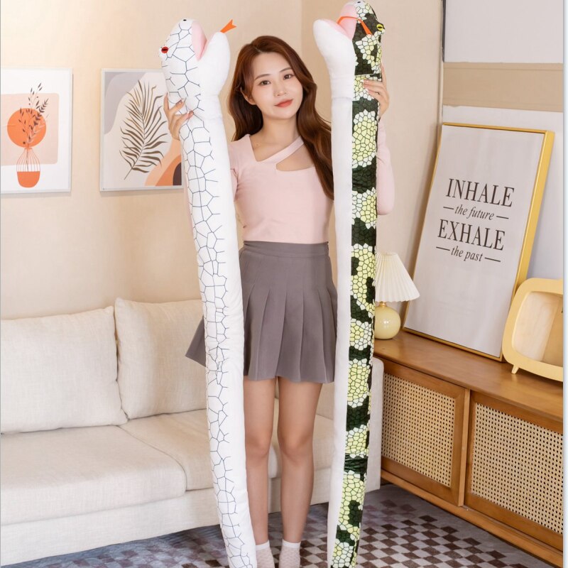 Cuddly 63" Diablo & Ivy Snake Plush Toys