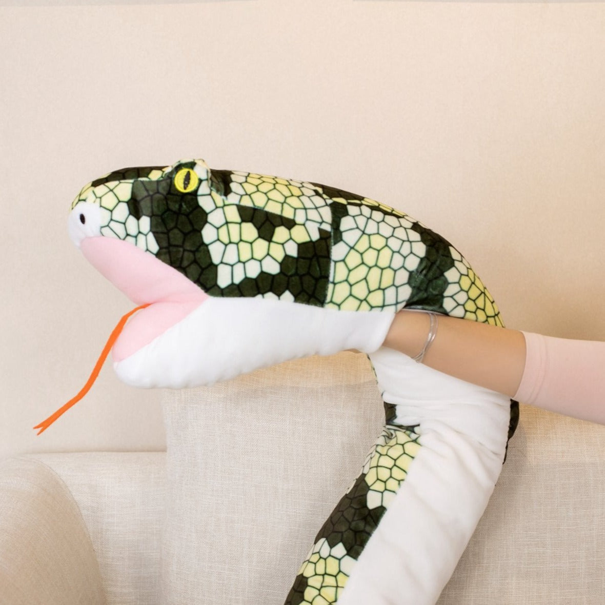 Cuddly 63" Diablo & Ivy Snake Plush Toys
