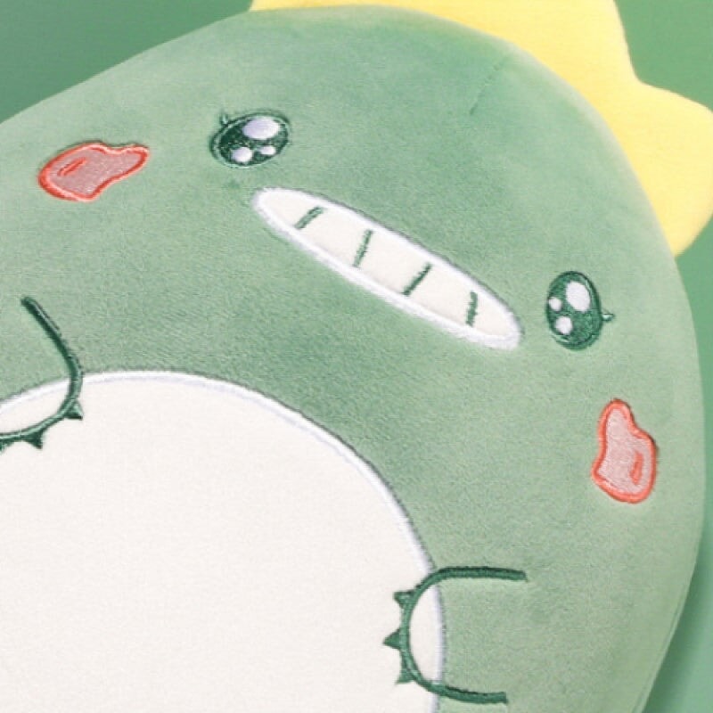 Dino 2-in-1 Neck Support Travel Pillow & Cuddly Plush Companion