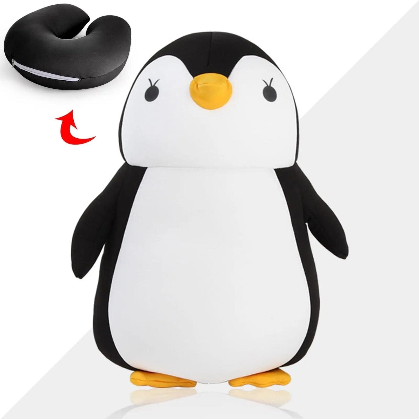 Dino 2-in-1 Neck Support Travel Pillow & Cuddly Plush Companion