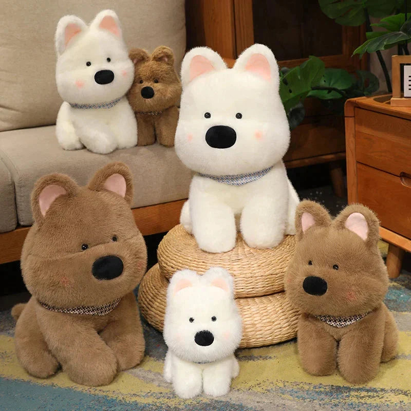 Adorable Dougal & Skye Plush West Highland Terrier Toy