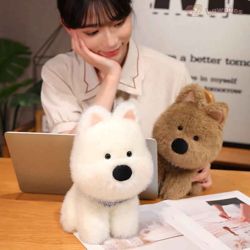 Adorable Dougal & Skye West Highland Terrier Plush Toy