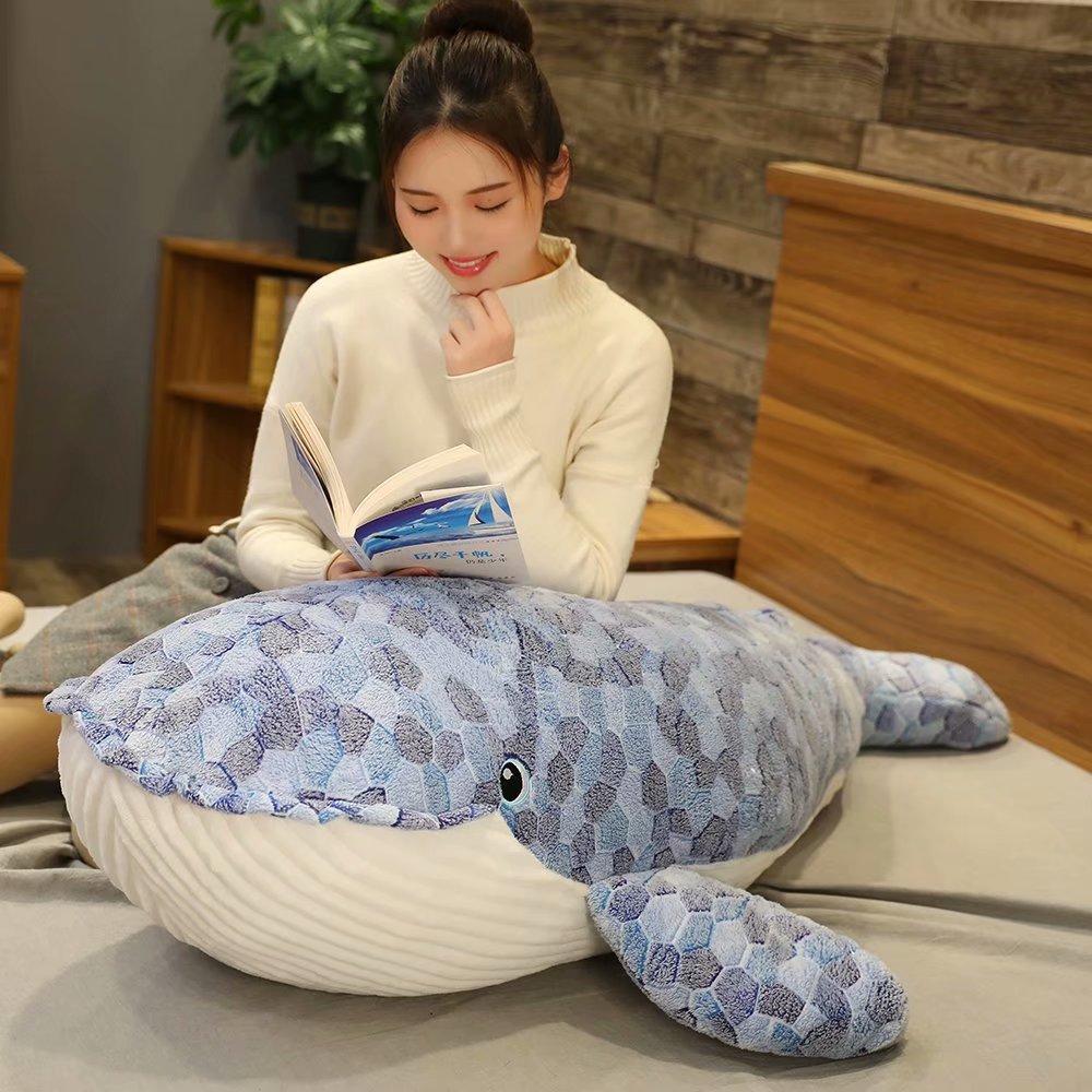 Meet Ed, the Adorable Giant Whale Plush Toy!