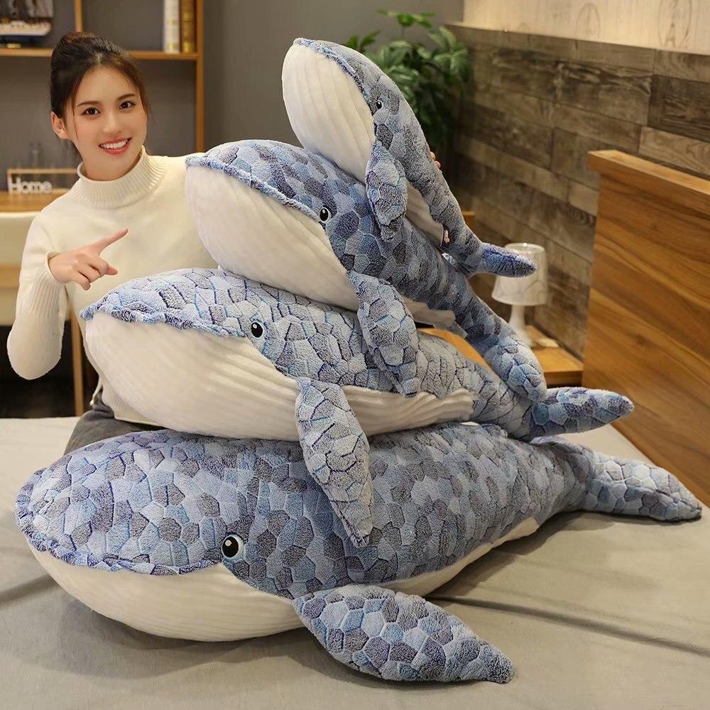 Meet Ed, the Adorable Giant Whale Plush Toy!