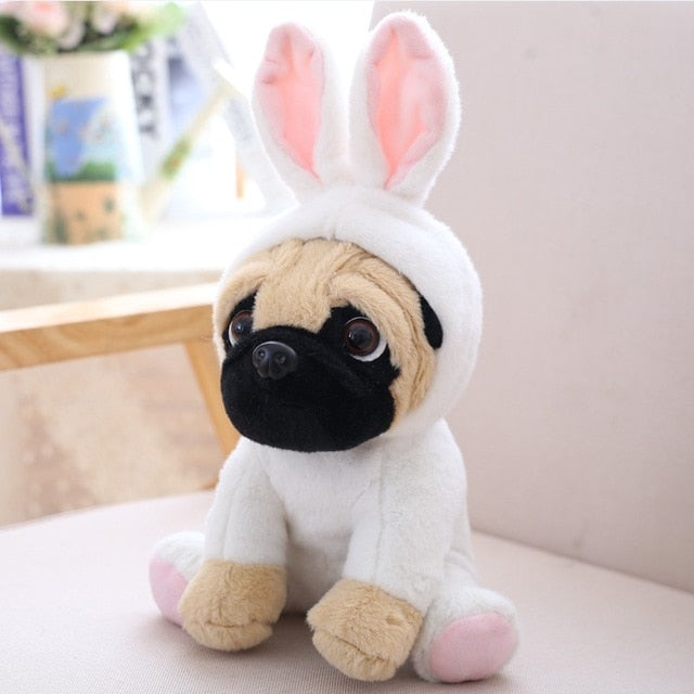 Adorable Pug Plushie Family Collection