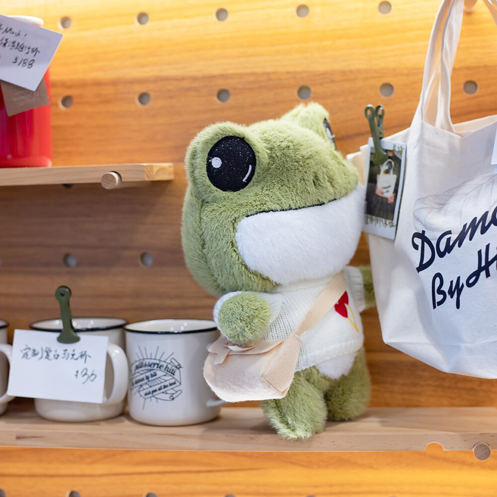Finley the Adorable Mini Frog Plushie Set