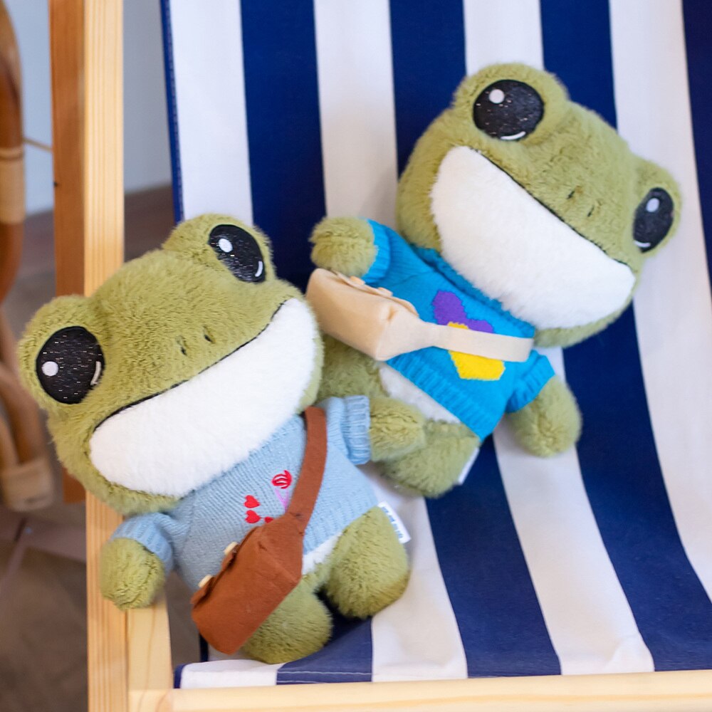 Finley's Adorable Mini Frog Plushie Collection