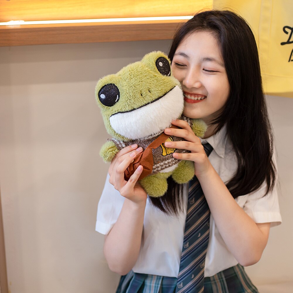 Finley's Adorable Mini Frog Plushie Collection