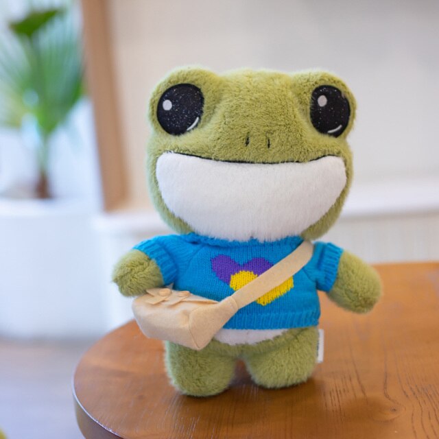 Finley's Adorable Mini Frog Plushie Collection