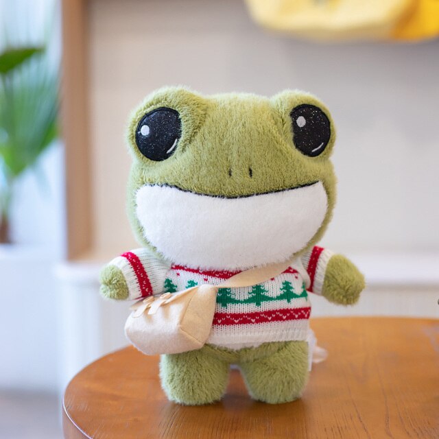 Finley's Adorable Mini Frog Plushie Collection