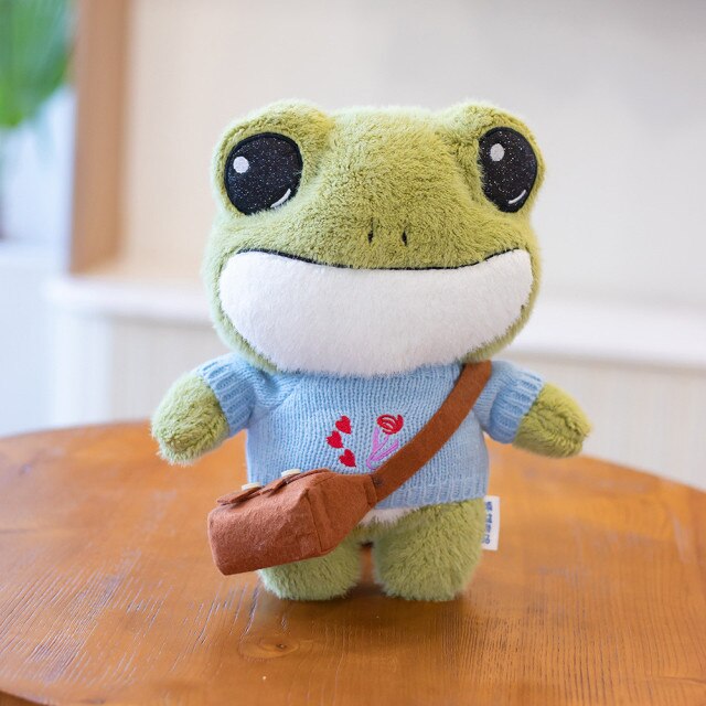 Finley's Adorable Mini Frog Plushie Collection