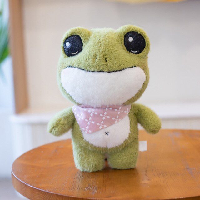Finley's Adorable Mini Frog Plushie Collection