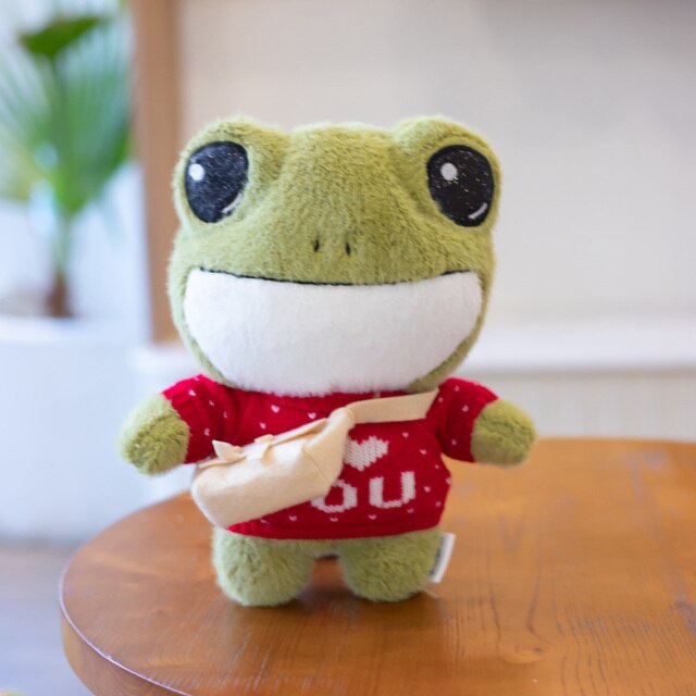 Finley's Adorable Mini Frog Plushie Collection