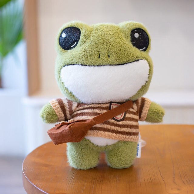 Finley's Adorable Mini Frog Plushie Collection