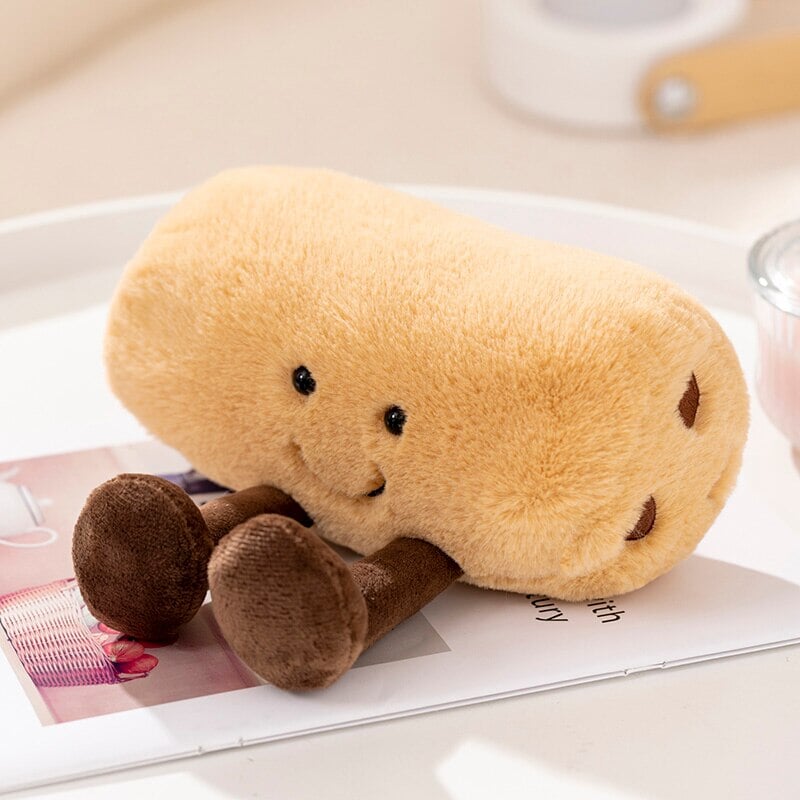 Delightful Fluffy Bakery Breakfast Plushie Collection