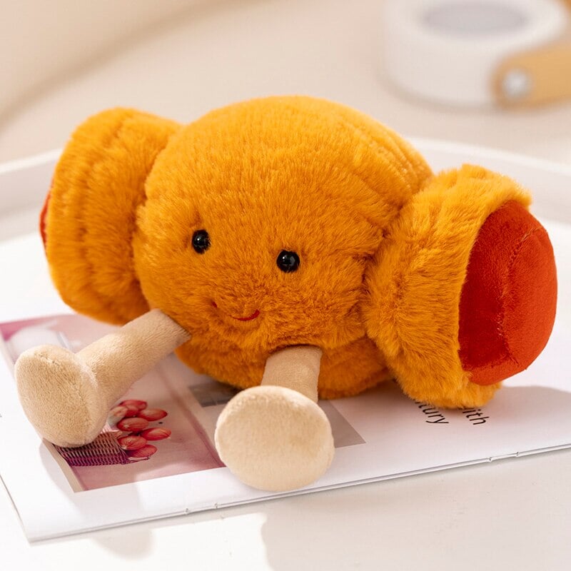 Delightful Fluffy Bakery Breakfast Plushie Collection