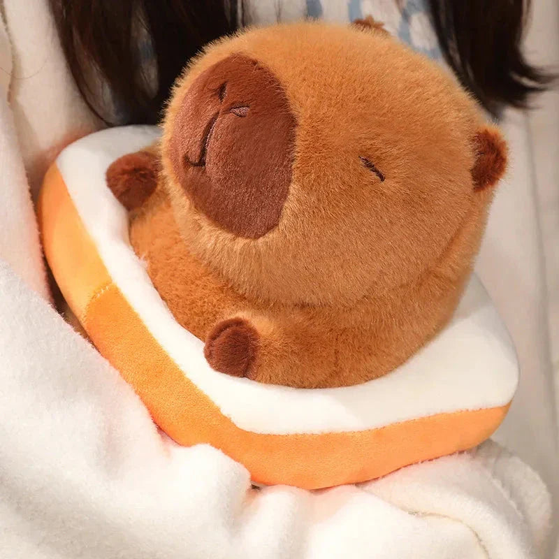 Adorable Floating Fluffy Capybara Plush Toy