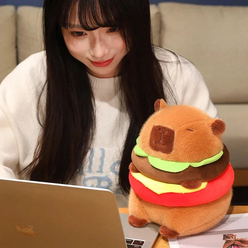 Adorable Floating Fluffy Capybara Plush Toy