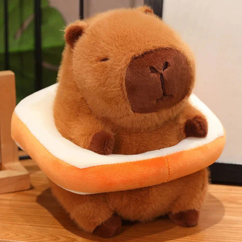 Adorable Floating Fluffy Capybara Plush Toy