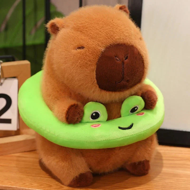 Adorable Floating Fluffy Capybara Plush Toy