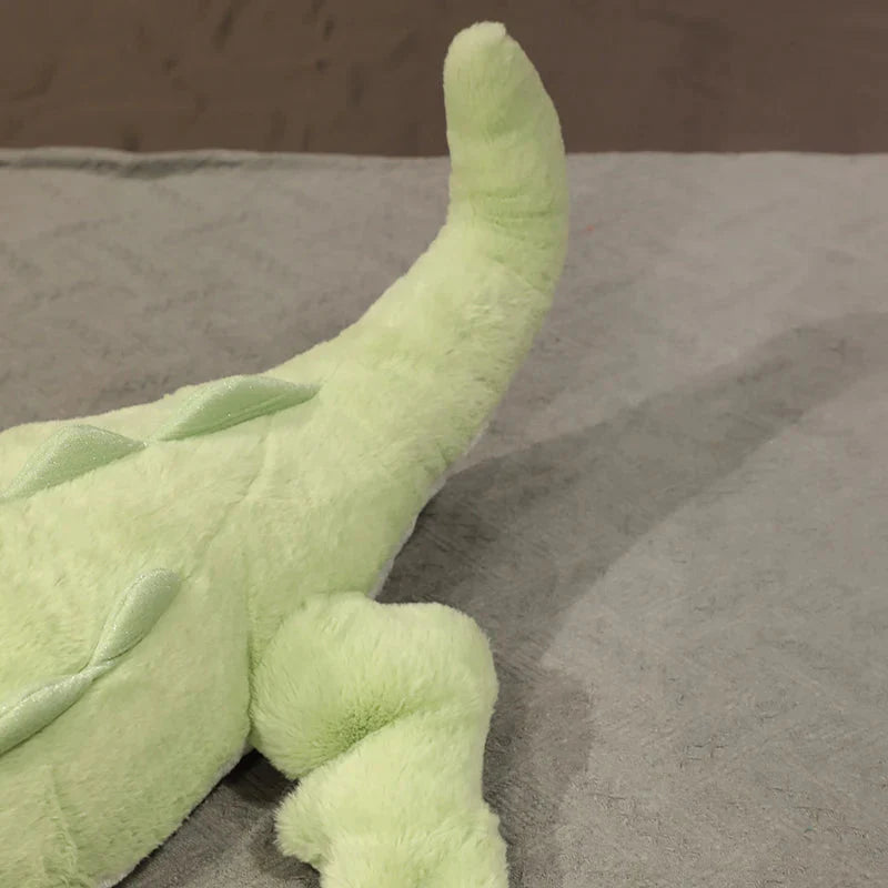 Adorably Fluffy Cheerful Crocodile and Alligator Plush Toys