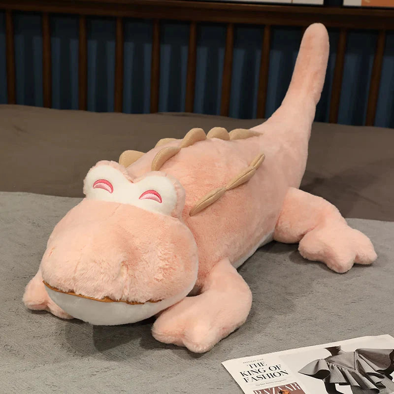 Adorably Fluffy Cheerful Crocodile and Alligator Plush Toys