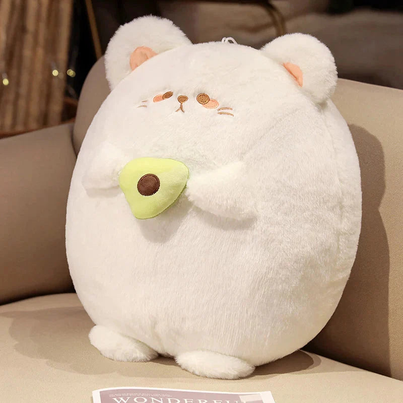 Adorable Fluffy Chubby Plush Toys for Dogs and Cats