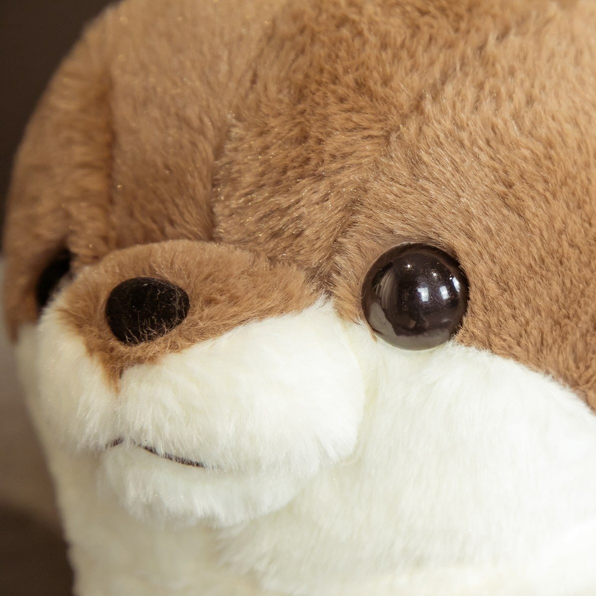 Adorably Plush Fluffy Chubby Otter Stuffed Animals