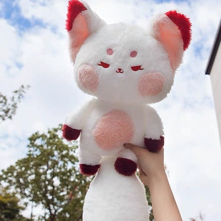 Adorable Oversized Fluffy Fox Plush Toys
