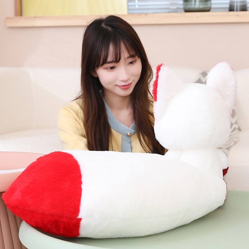 Adorable Oversized Fluffy Fox Plush Toys
