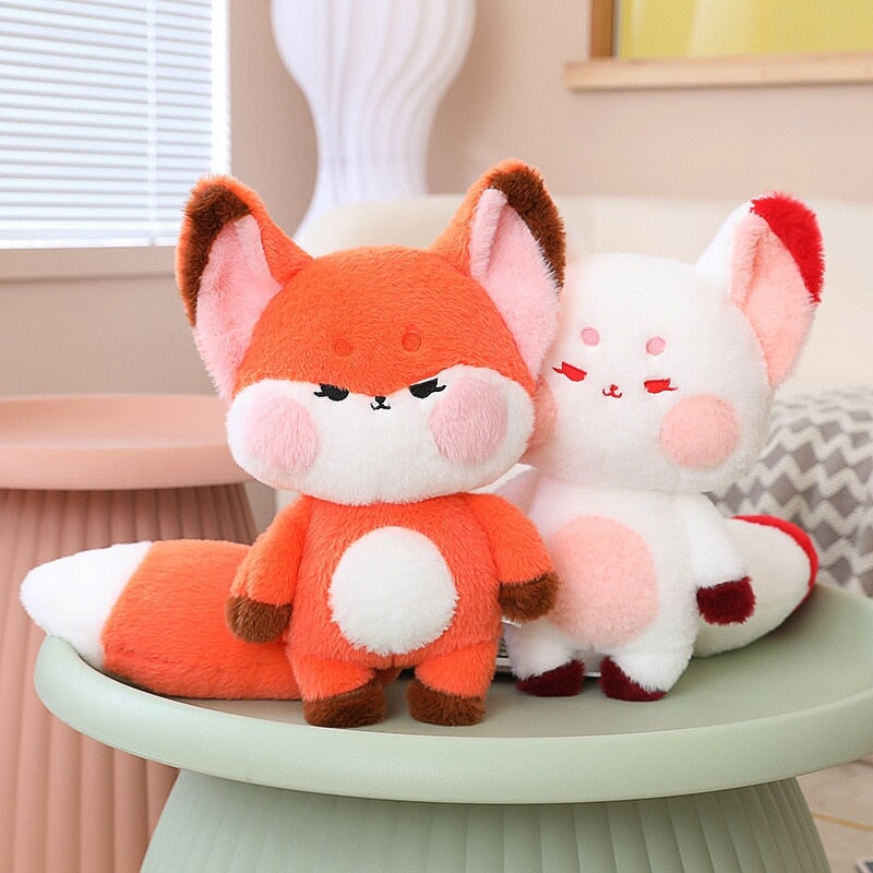 Adorable Oversized Fluffy Fox Plush Toys