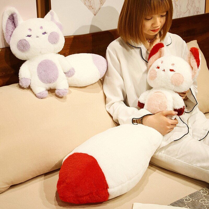 Adorable Oversized Fluffy Fox Plush Toys