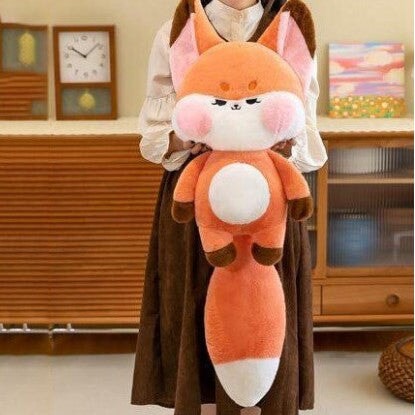 Adorable Oversized Fluffy Fox Plush Toys