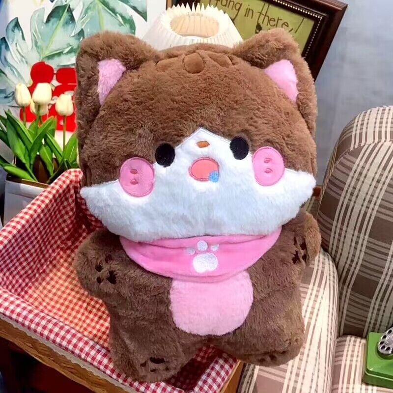 Adorable Fluffy Kawaii Cat Squad Plush Toys