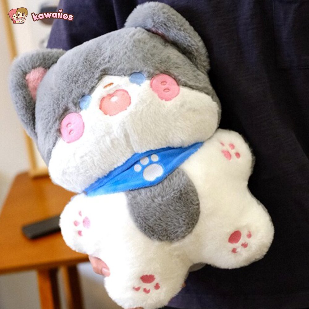 Adorable Fluffy Kawaii Cat Squad Plush Toys