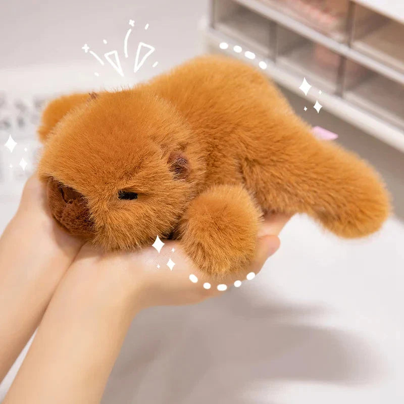 Adorable Fluffy Family of Plush Animal Friends