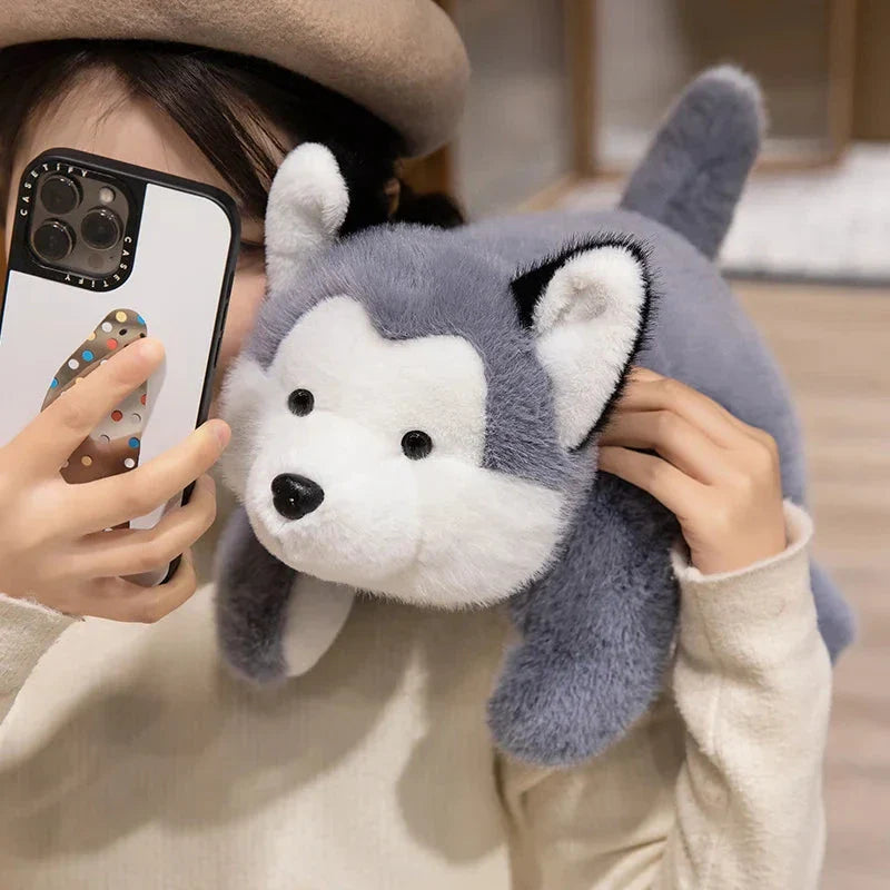 Adorable Fluffy Family of Plush Animal Friends