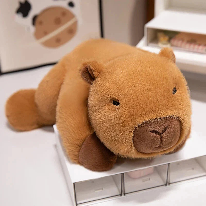 Adorable Fluffy Family of Plush Animal Friends