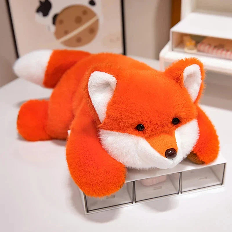 Adorable Fluffy Family of Plush Animal Friends