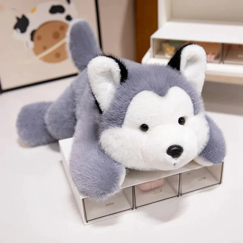 Adorable Fluffy Family of Plush Animal Friends