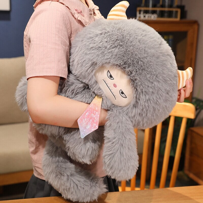 Cuddly Fluffy Monsters Plush Toy Family