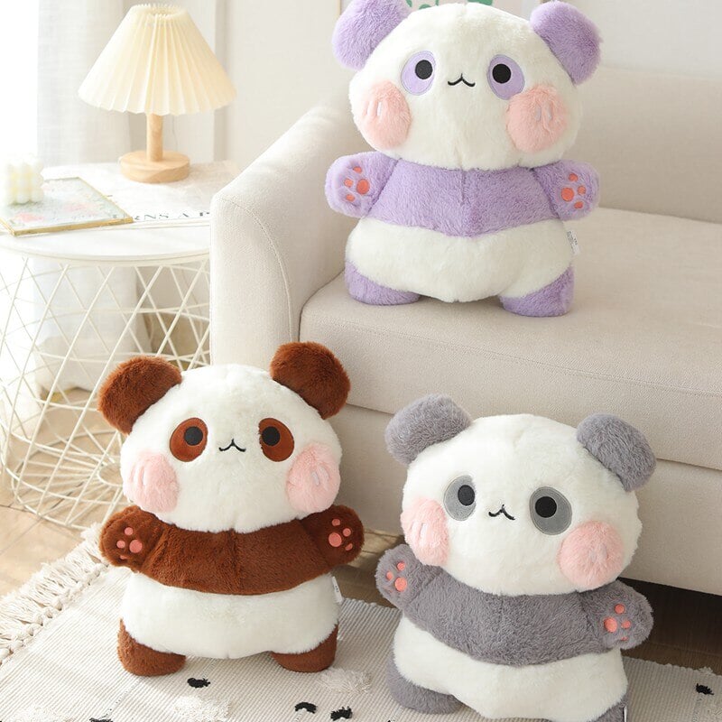 Cuddly Panda Squad Plush Toys
