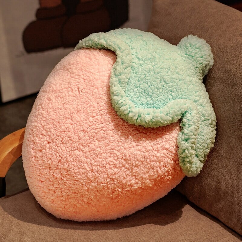 Adorable Fluffy Plushie Collection of Pastel Fruit and Veggie Friends